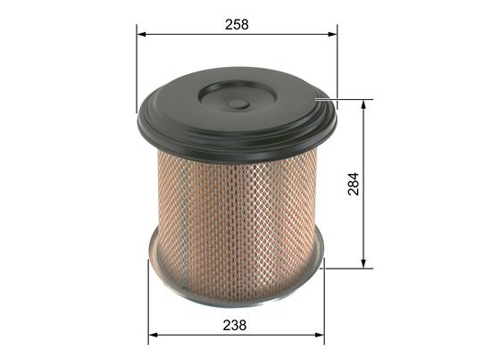 Bosch Luchtfilter 1 457 433 721