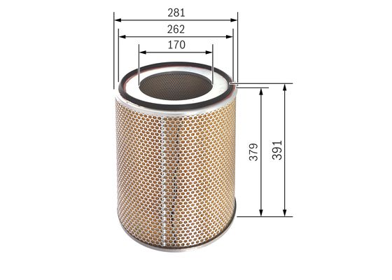 Bosch Luchtfilter 1 457 433 726