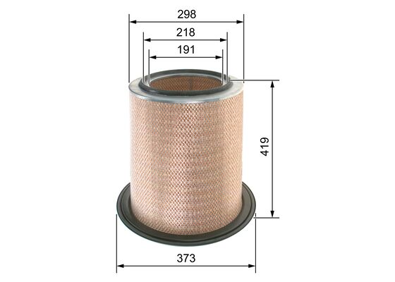 Bosch Luchtfilter 1 457 433 775
