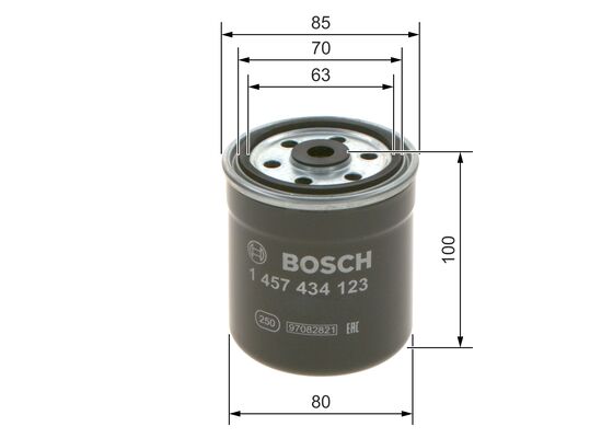 Bosch Brandstoffilter 1 457 434 123