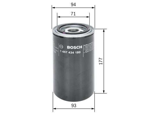 Bosch Brandstoffilter 1 457 434 180