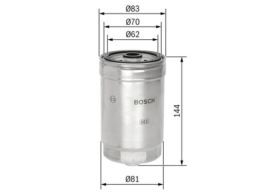 Bosch Brandstoffilter 1 457 434 314