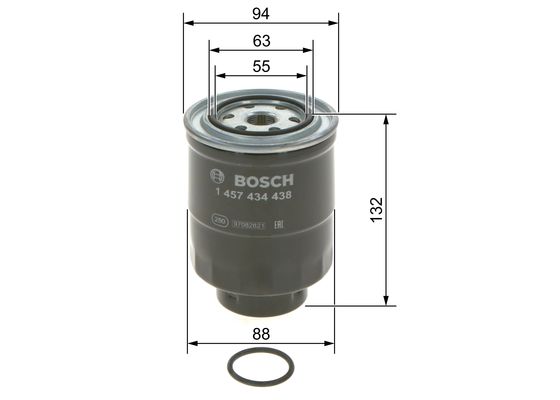 Bosch Brandstoffilter 1 457 434 438