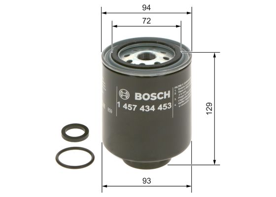 Bosch Brandstoffilter 1 457 434 453