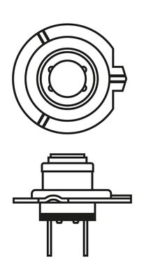 Bosch Gloeilamp, verstraler 1 987 301 078