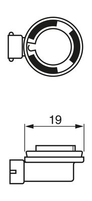 Bosch Gloeilamp, verstraler 1 987 301 340