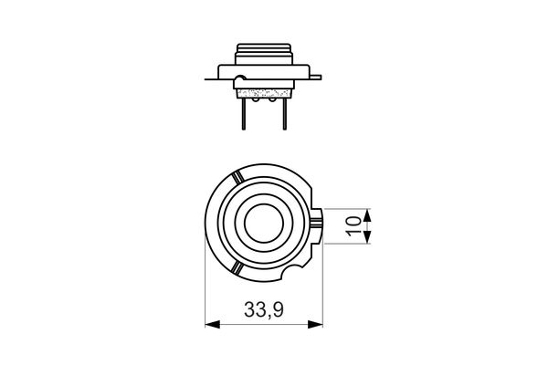 Bosch Gloeilamp, koplamp 1 987 302 091