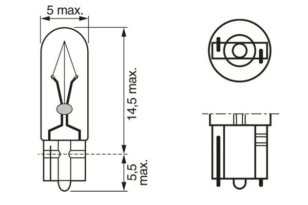 Bosch Gloeilamp, interieurverlichting 1 987 301 024