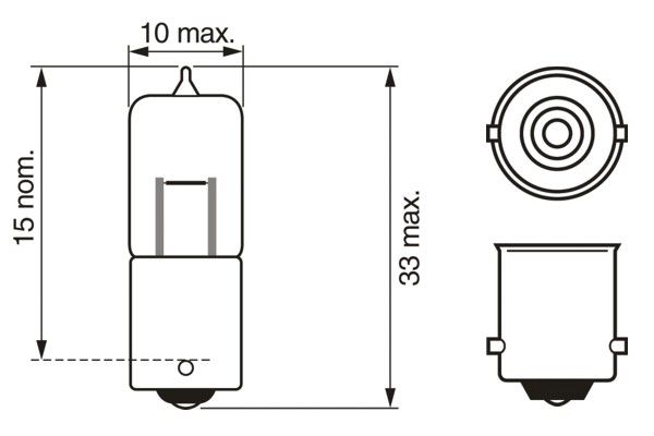 Bosch Gloeilamp, interieurverlichting 1 987 302 231