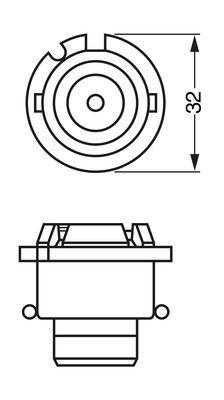 Bosch Gloeilamp, koplamp 1 987 302 904