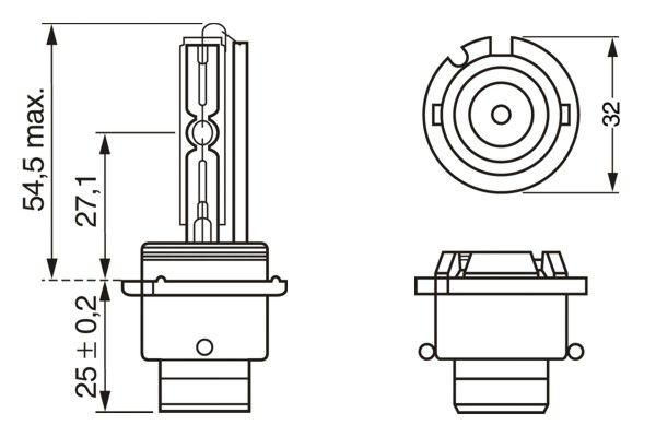 Bosch Gloeilamp, koplamp 1 987 302 903