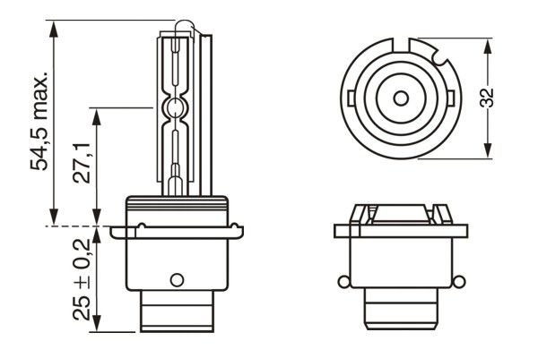 Bosch Gloeilamp, koplamp 1 987 302 904