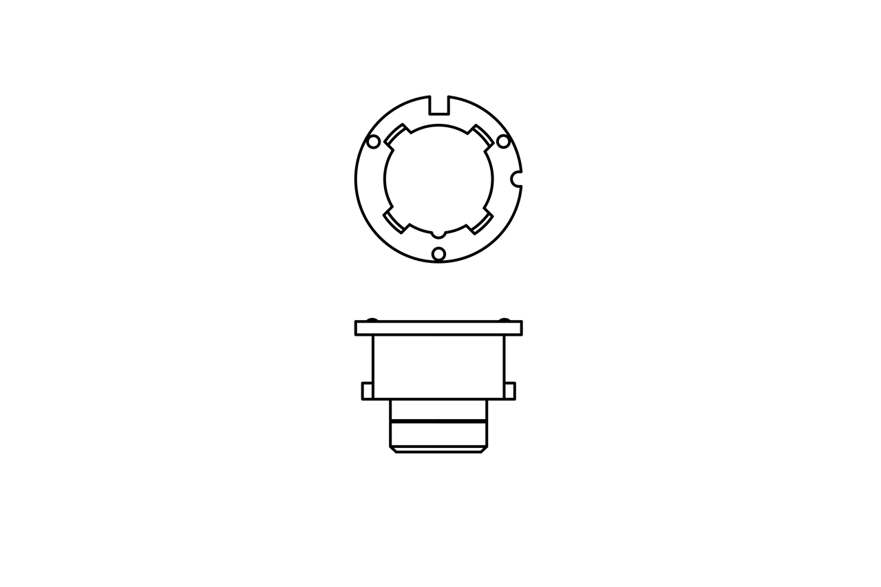 Bosch Gloeilamp, verstraler 1 987 302 906