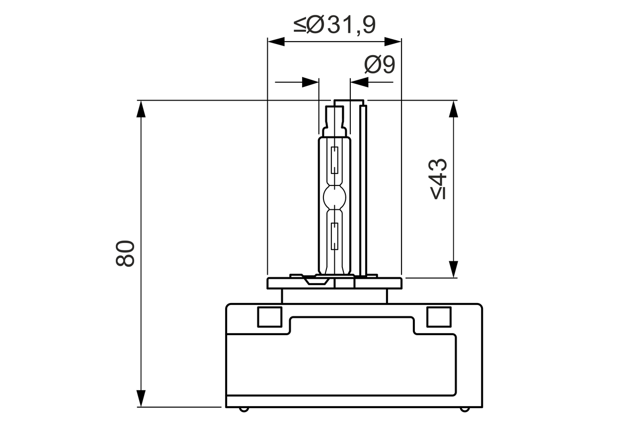 Bosch Gloeilamp 1 987 302 908