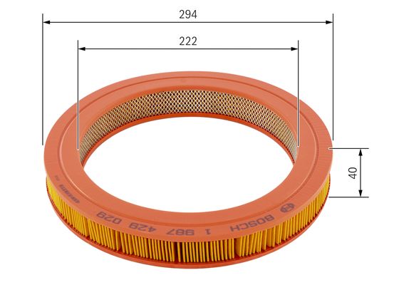 Bosch Luchtfilter 1 987 429 029