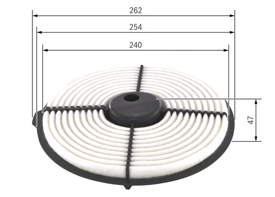 Bosch Luchtfilter 1 987 429 122