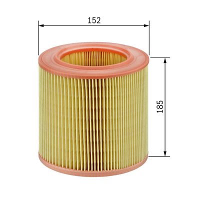 Luchtfilter Bosch 1 987 429 400