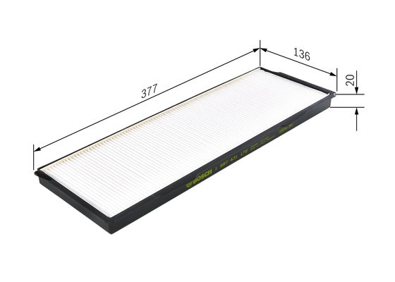 Bosch Interieurfilter 1 987 431 172