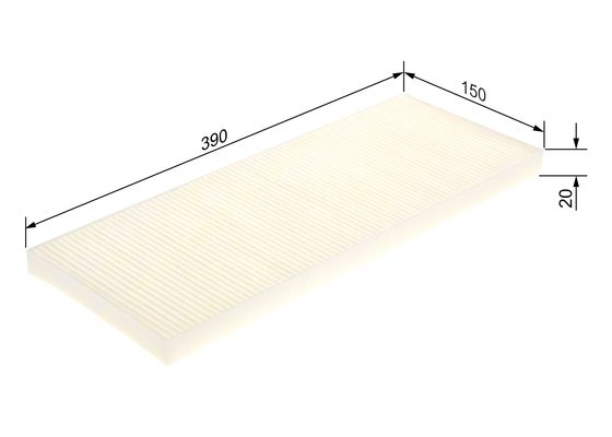 Bosch Interieurfilter 1 987 431 220