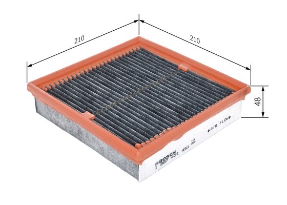 Bosch Interieurfilter 1 987 431 451
