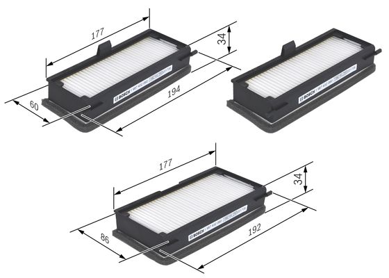 Bosch Interieurfilter 1 987 432 060