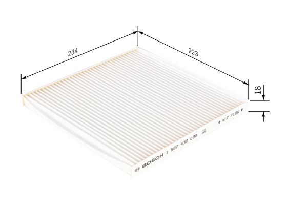 Bosch Interieurfilter 1 987 432 090