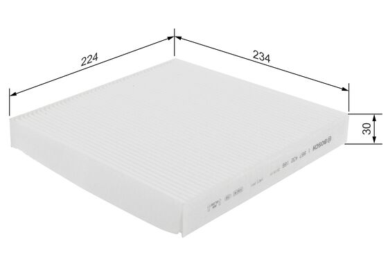 Bosch Interieurfilter 1 987 432 166