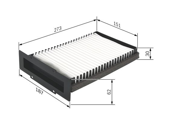 Bosch Interieurfilter 1 987 432 210