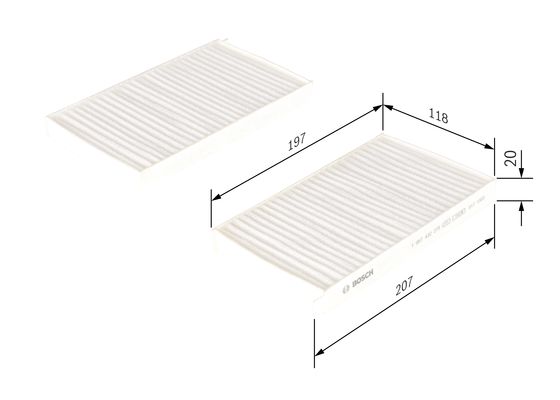 Bosch Interieurfilter 1 987 432 278