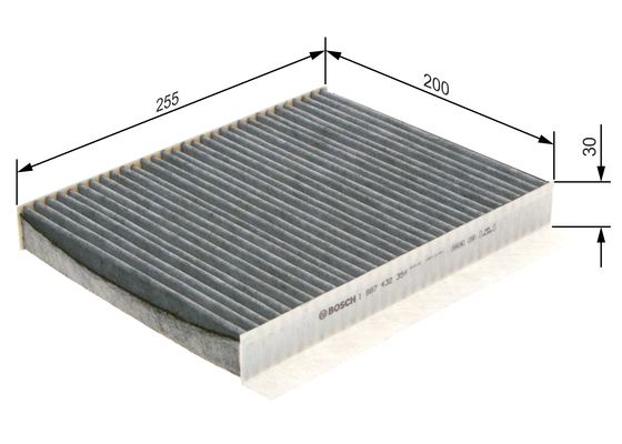 Bosch Interieurfilter 1 987 432 354