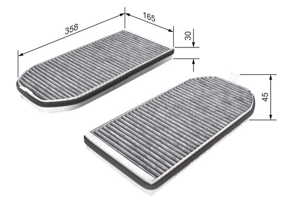 Bosch Interieurfilter 1 987 432 362