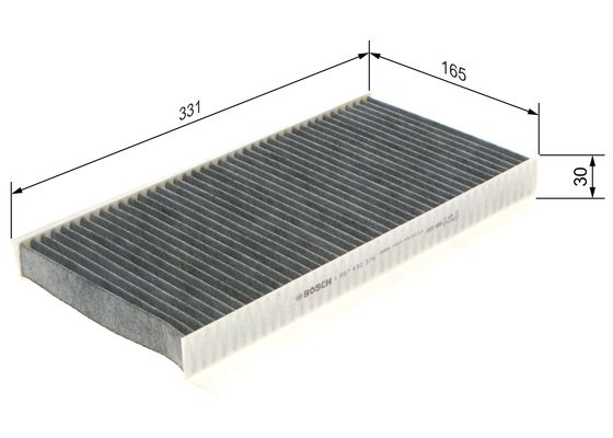 Bosch Interieurfilter 1 987 432 376