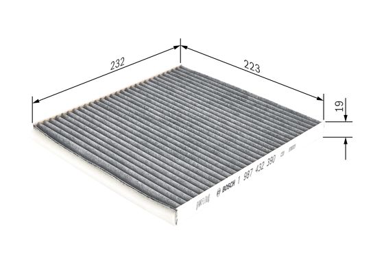 Bosch Interieurfilter 1 987 432 390