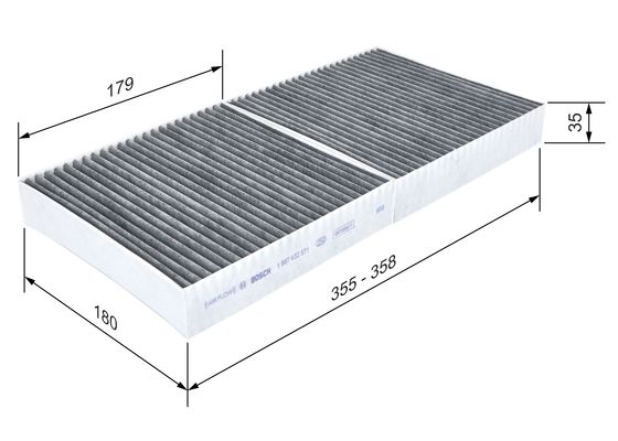 Bosch Interieurfilter 1 987 432 571