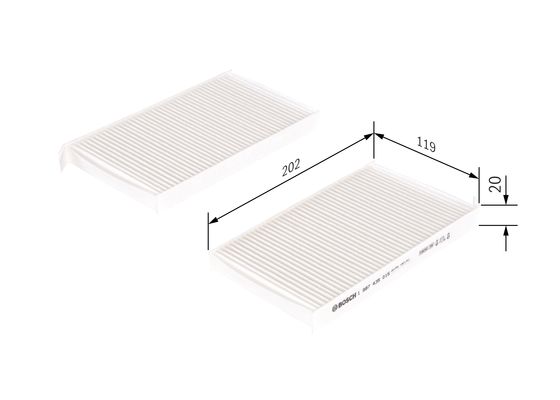 Bosch Interieurfilter 1 987 435 015