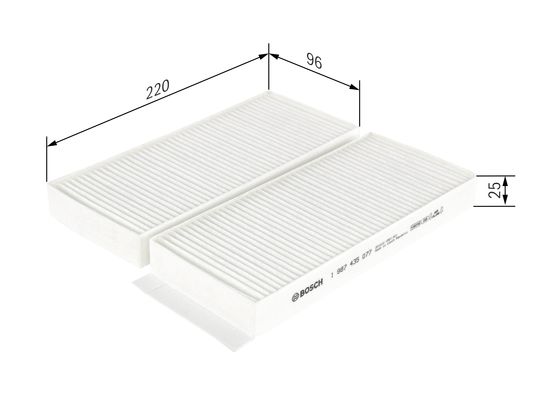 Bosch Interieurfilter 1 987 435 077