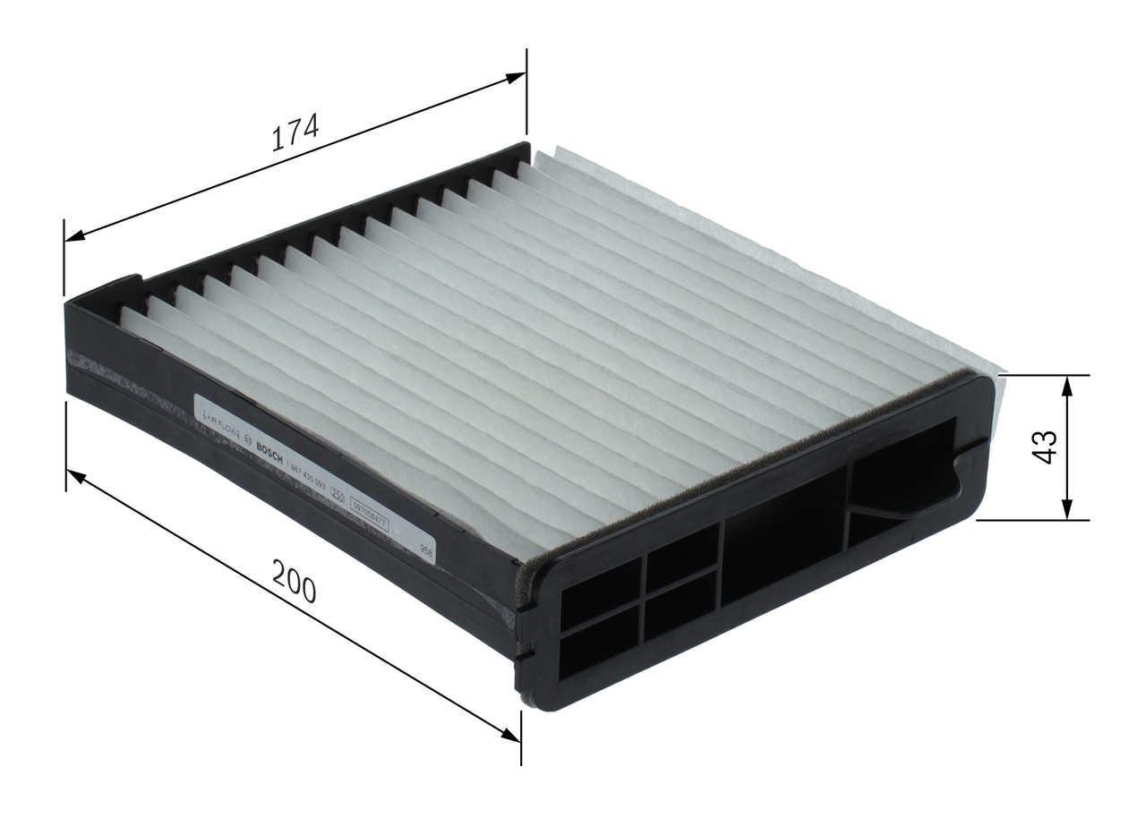 Bosch Interieurfilter 1 987 435 093