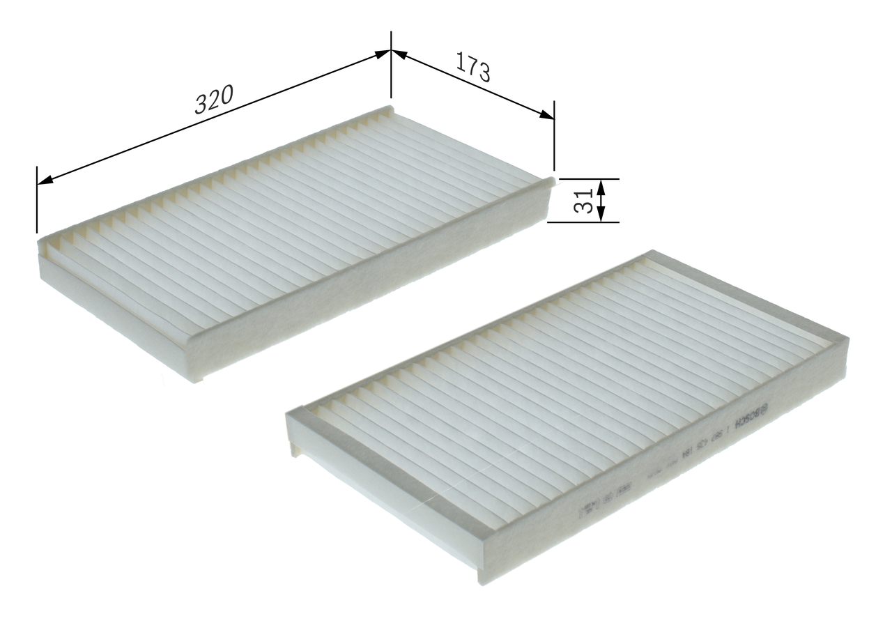 Bosch Interieurfilter 1 987 435 184