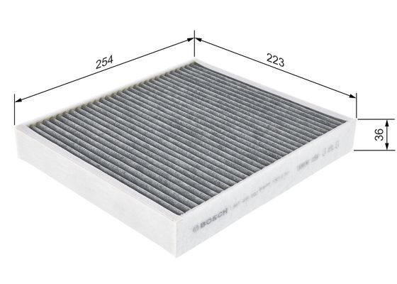 Bosch Interieurfilter 1 987 435 502