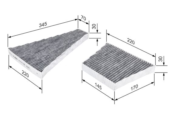 Bosch Interieurfilter 1 987 435 506