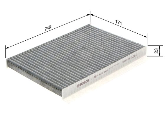 Bosch Interieurfilter 1 987 435 540