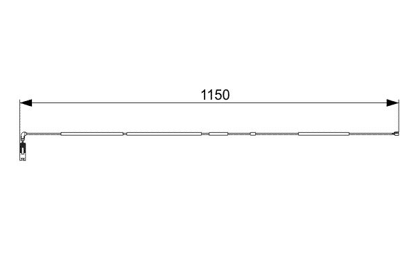 Slijtage indicator Bosch 1 987 473 004