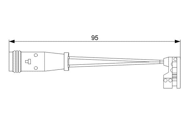 Bosch Slijtage indicator 1 987 473 006