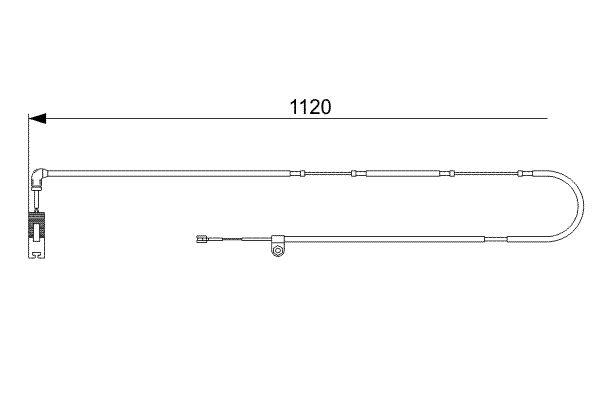 Slijtage indicator Bosch 1 987 473 010