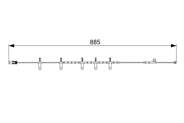 Bosch Slijtage indicator 1 987 473 015