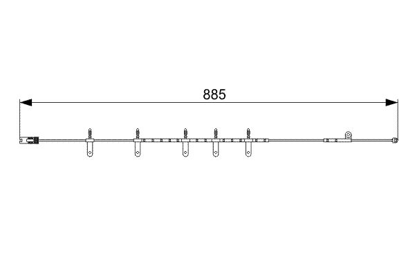 Bosch Slijtage indicator 1 987 473 015