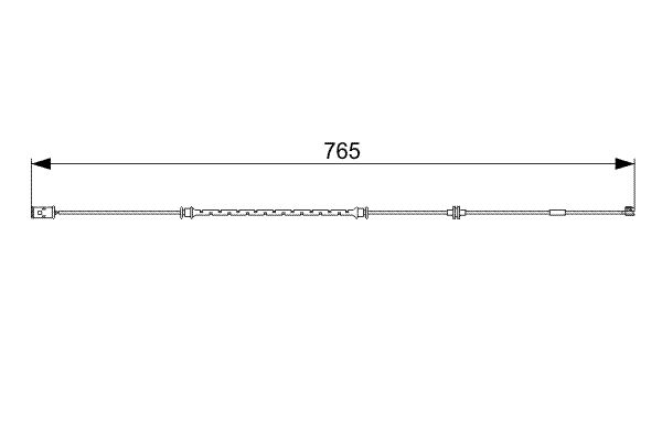 Slijtage indicator Bosch 1 987 473 018