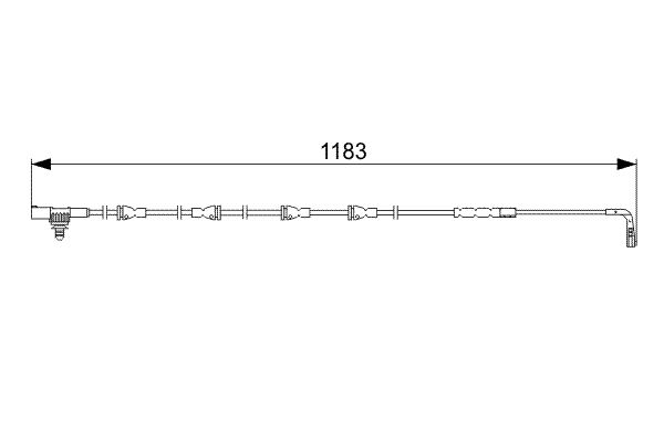 Bosch Slijtage indicator 1 987 473 031