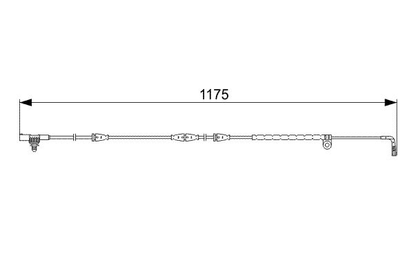 Bosch Slijtage indicator 1 987 473 032