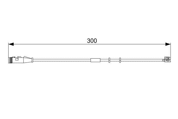 Slijtage indicator Bosch 1 987 473 033